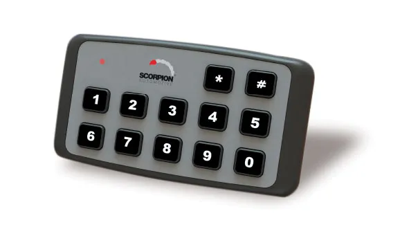FleetLock keypad and touch key access