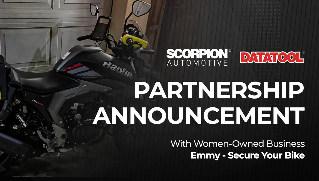 Scorpion Automotive Kicks Off Development Program with Emmy – Secure Your Bike